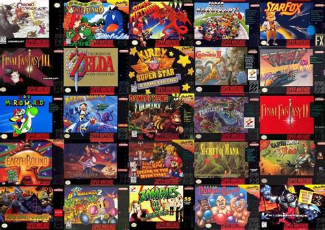 top 100 jogos SNES